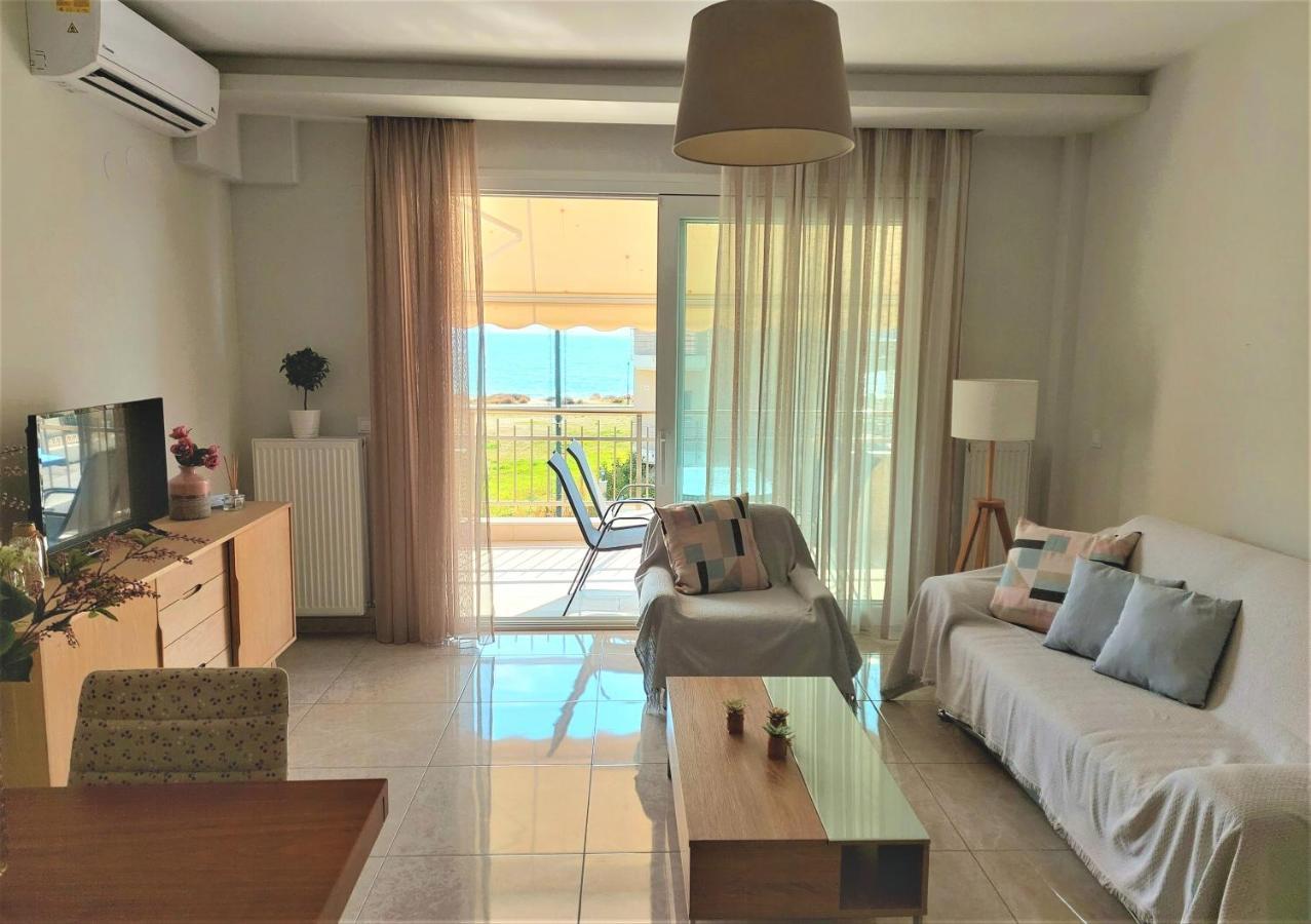 Myrsini'S Sea View Apartment Néa Péramos Buitenkant foto