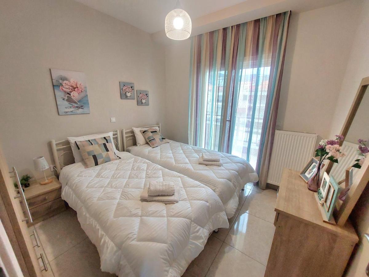 Myrsini'S Sea View Apartment Néa Péramos Buitenkant foto
